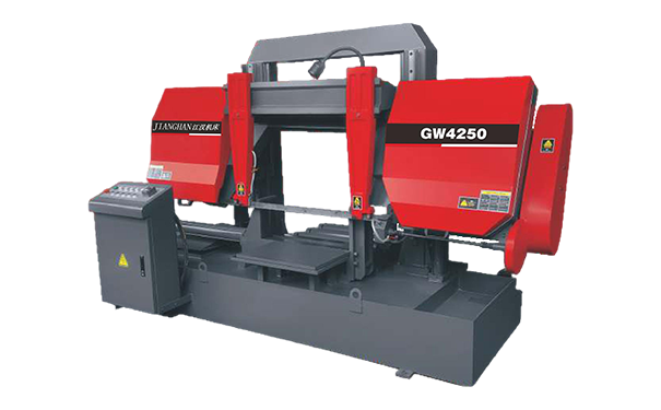 武陵源GW4250双柱龙门卧式带锯床