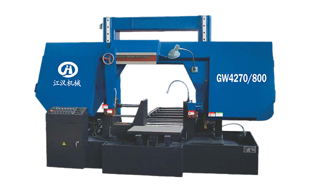 武陵源GW4270/800双柱龙门卧式带锯床